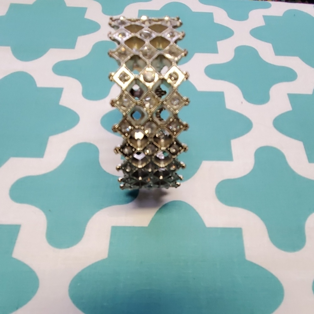 Rhinestone bling bracelet